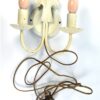 Metalen wandlamp