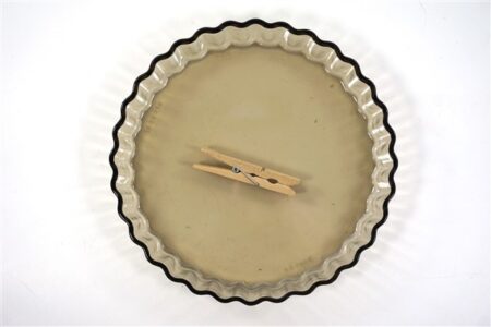 Vintage ovenschaal rookglas Arcopal