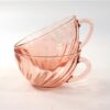 Vintage roze glaasjes