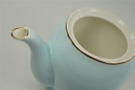 Vintage theepot lichtblauw