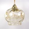 Vintage lampenkap glas getint helder