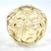 Vintage glazen lampenkap bubbels getint