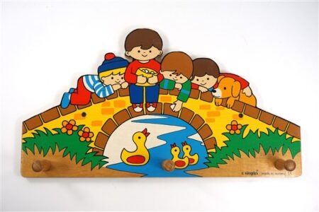 Vintage kinderkapstokje - Simplex