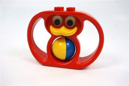 Vintage rammelaar eend Duplo