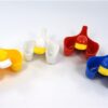 Plastic badeendjes - stapel eendjes