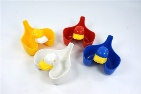 Plastic badeendjes - stapel eendjes