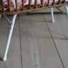 Vintage poppenwieg rotan