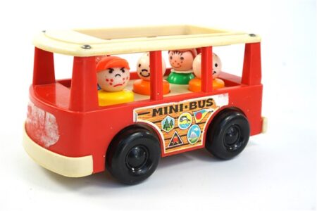 Vintage minibus Fisher Price