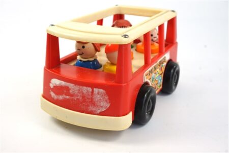 Vintage minibus Fisher Price