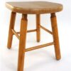 Vintage houten krukje