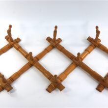 Scharnier kapstok - faux bamboe
