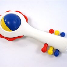 Vintage rammelaar Ambi Toys