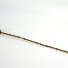 Vintage messing kaarsdover