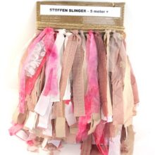 Stoffen slingers roze