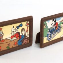 2 mini vintage wissellijstjes