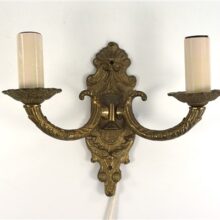 Oude wandlamp
