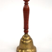 Vintage tafelbel-schoolbel