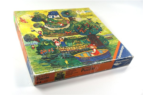 Vintage legpuzzel - vakantie eiland