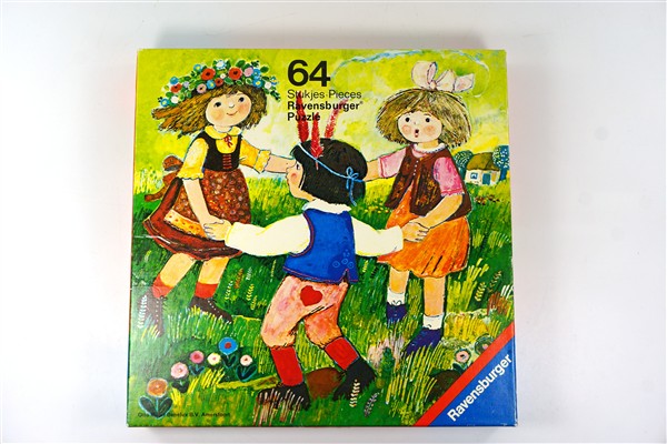 Vintage legpuzzel - kinderliedjes