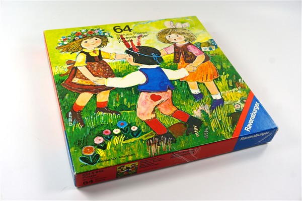 Vintage legpuzzel - kinderliedjes