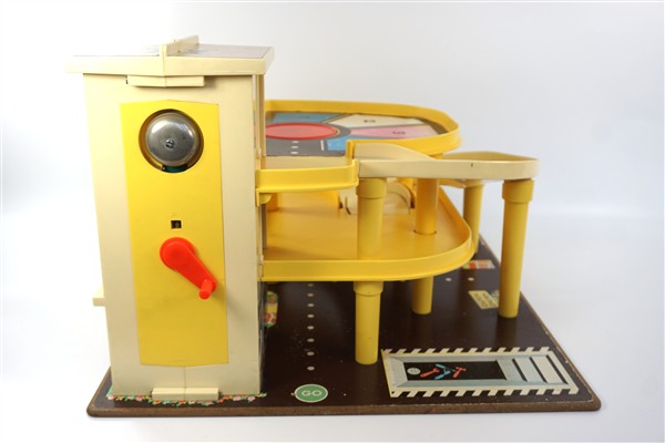 Vintage parkeergarage Fisher Price