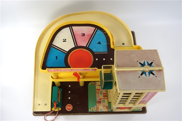 Vintage parkeergarage Fisher Price