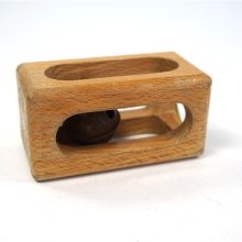 Vintage houten rammelaar