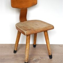 Vintage (school)stoeltje kind