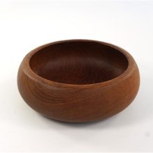 Vintage teak houten schaaltje