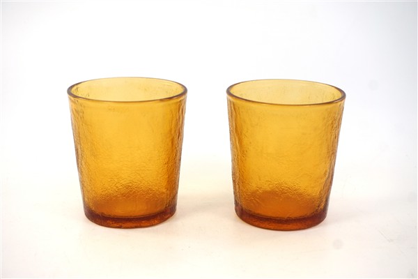 Vintage glazen amber