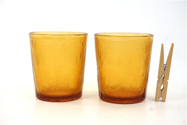 Vintage glazen amber