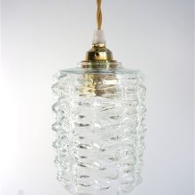 Vintage lampenkapje helder glas