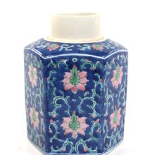 Vintage Chinees porseleinen theebus - gemberpot