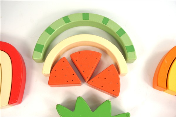 Fruit puzzels hout