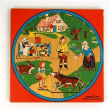 Vintage legpuzzeltje Roodkapje
