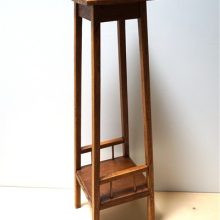 Vintage houten plantentafel