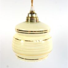 Vintage glazen lampenkap